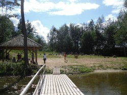 Visolda (Kazimirovas) ezera pludmale